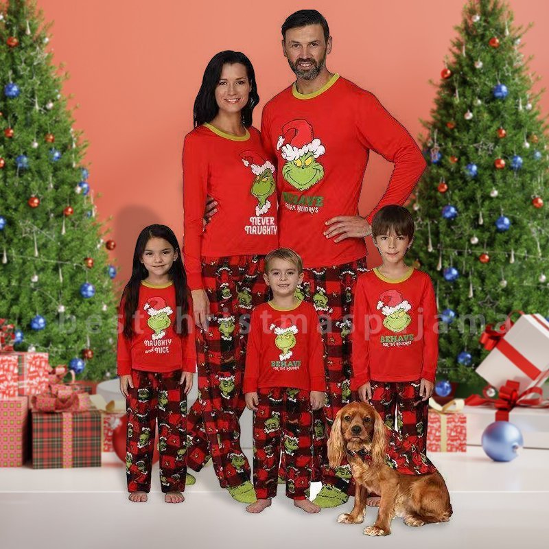 Dr. Seuss The Grinch Matching Family Pajama Sets