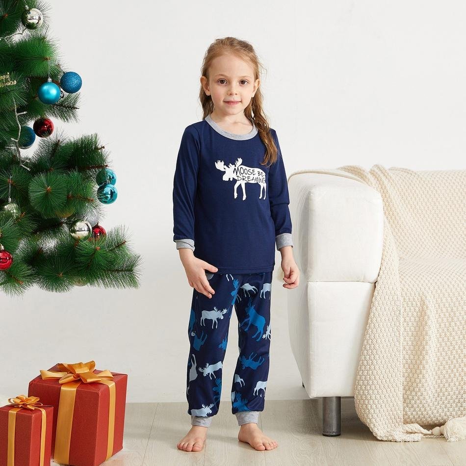 Christmas ' Moose Be Dreaming ' Family Matching Pajamas Set