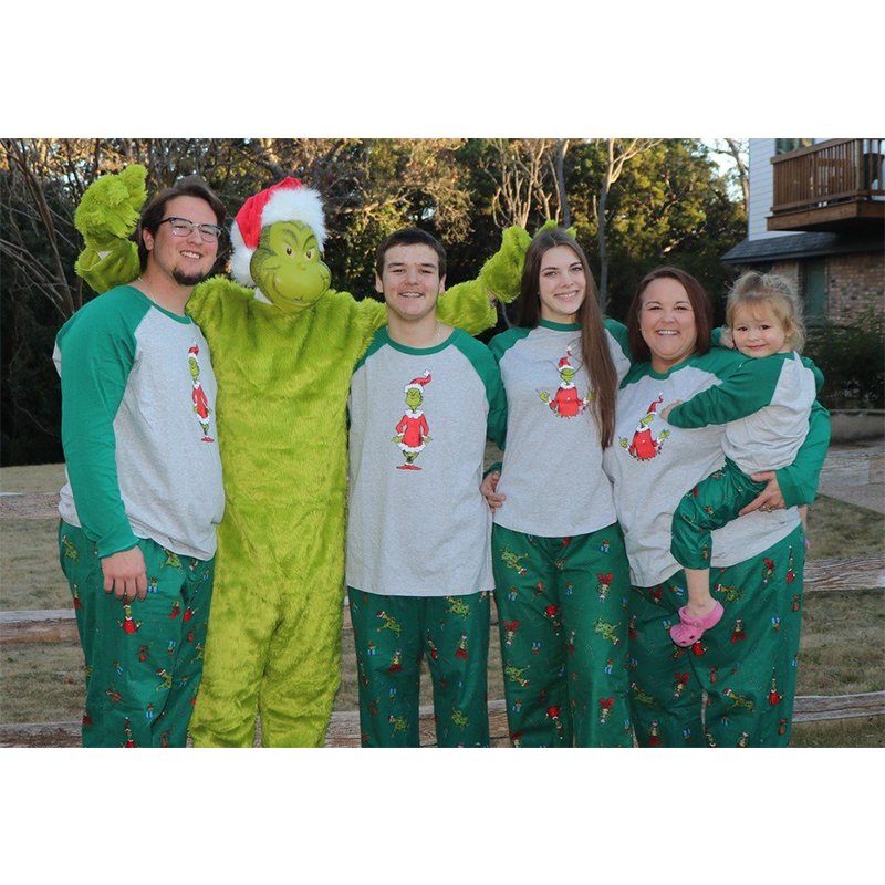 Family Matching The Grinch Pajamas Set£¨Plus Size£©